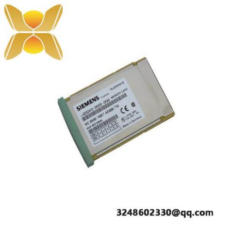 Siemens 6DS2410 Memory Card, Industrial Control Solutions