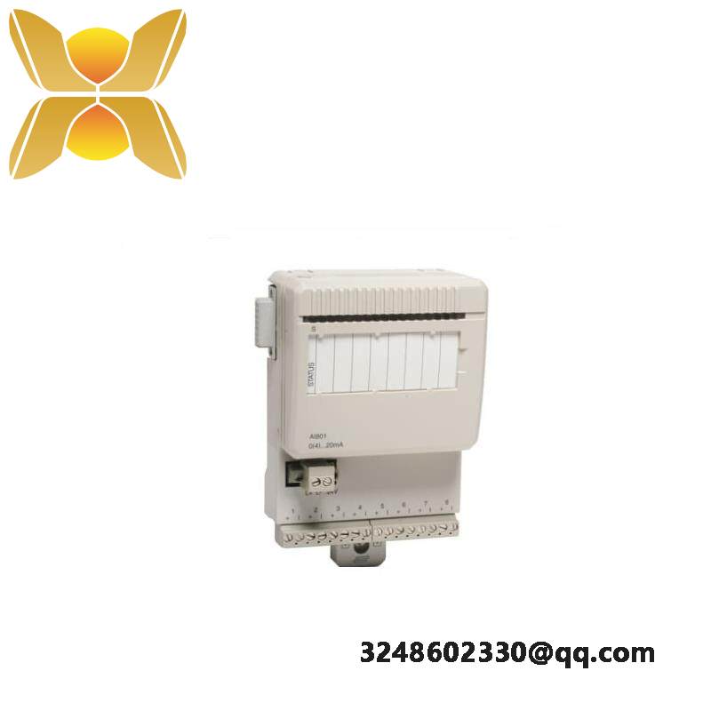 abb_ai801_3bse020512r1_ai801_analog_input_8_ch.jpg ABB AI801 - 3BSE020512R1: 8-Channel Analog Input Module, Precision & Reliability for Industrial Automation