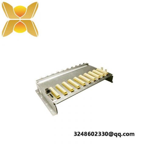ABB RF616 3BSE010997R1 - 10 Slot Base Backplane, High Performance PLC Module