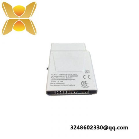 Emerson 12P4627X082: Discrete Output Module for High-Side Control, 24V Power Supply