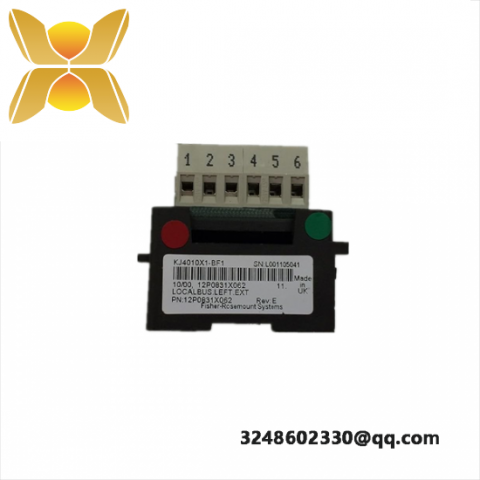Emerson KJ4010X1-BF1 LocalBus Left Extender - Industrial Control Module