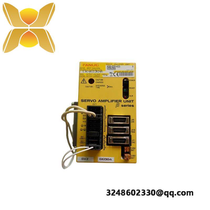 fanuc_a06b-6093-h101_servo_drive.jpg Fanuc A06B-6093-H101 Beta Servo Drive for Industrial Automation