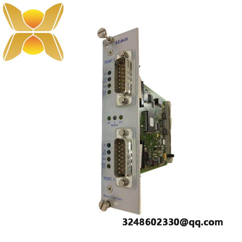 hirschmann_ecaui_943319-001_interface_ethernet_card.jpg Hirschmann ECAUI 943319-001 Ethernet Interface Card, for Industrial Networking
