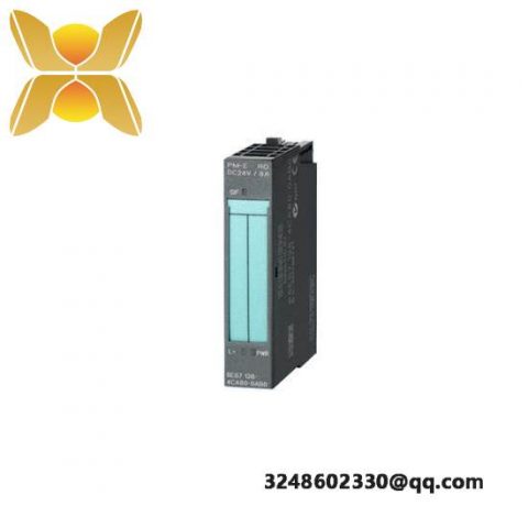 SIEMENS 6ES7138-4CA50-0AA0: Precision Control in Industrial Automation