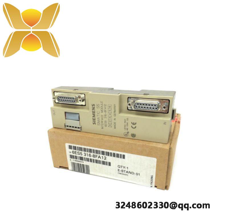 6es5316-8fa12_siemens_im316f_interface_module.jpg SIEMENS 6ES5316-8FA12 IM316F: High-Performance Interface Module for Advanced Automation Systems