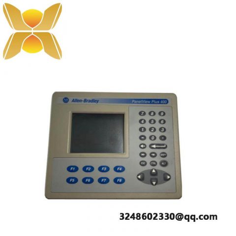 Allen-Bradley Panelview Plus 400 Model 2711P-B4C20A - Industrial Control Display