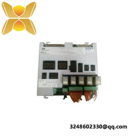 ABB ACRB-03 3HNE08250-1 3HNE06225-1 Safety Cabinet Relay Board