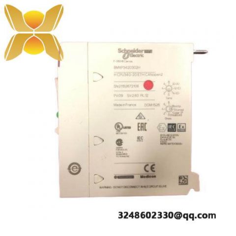 Schneider BMXP3420302H CPU Module, Industrial Control