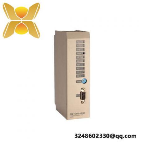 ABB 200-CPU 30/40-SL | Safety Connection 200 Microprocessor
