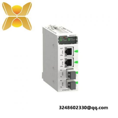 Schneider Electric BMXNRP0201 Fiber Optic Converter Module - Modicon M340 PLC