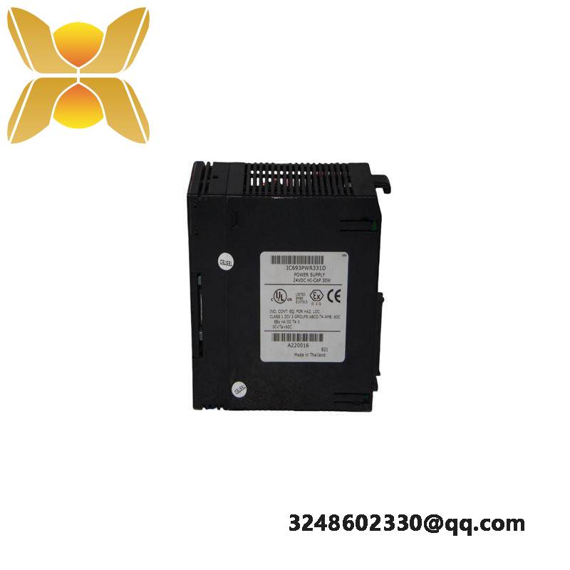 ge_ic693pwr331d_power_supply.jpg GE IC693PWR331D: Advanced Power Supply for Industrial Automation