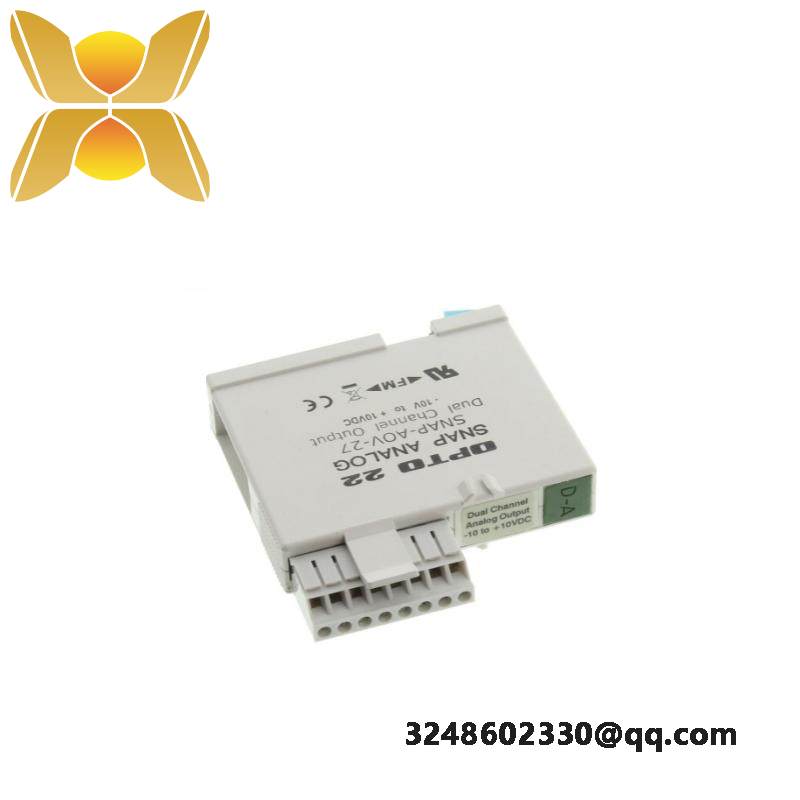 opto_22_snap-aov-27_i_o_module.jpg Opto 22 SNAP-AOV-27 I/O Module: Industrial Control Solutions