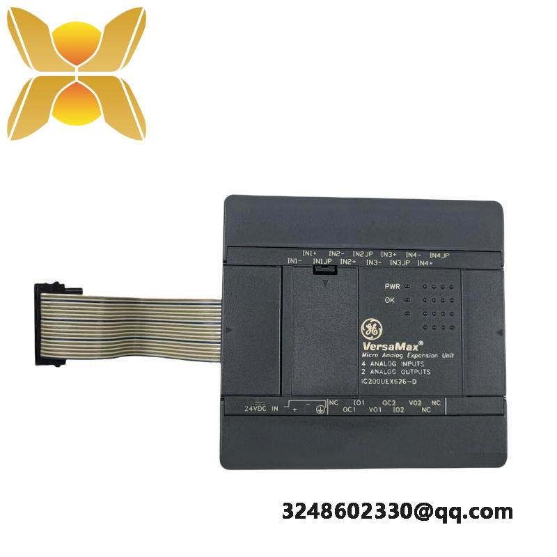 ic200uex626_ge_6_channel_analog_expansion_module.jpg GE A16B-3200-0160 Industrial Control Mainboard, High Performance PLC Component