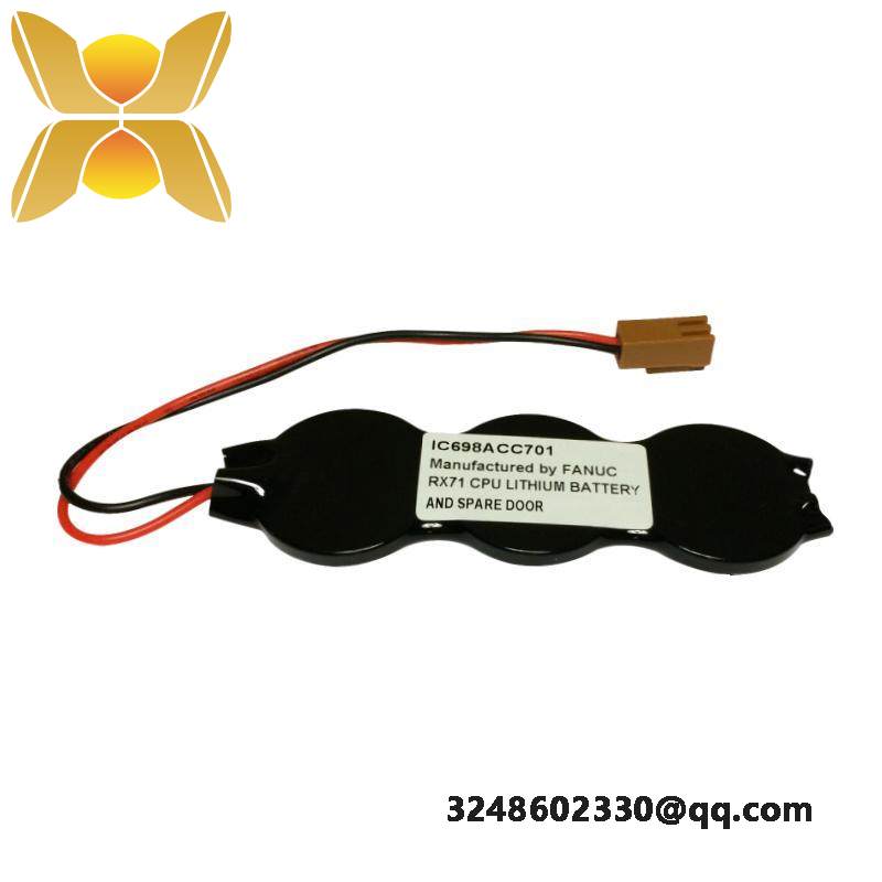 ic698acc701_ge_battery.jpg GE IC698ACC701 Battery - High Performance Power Supply Module
