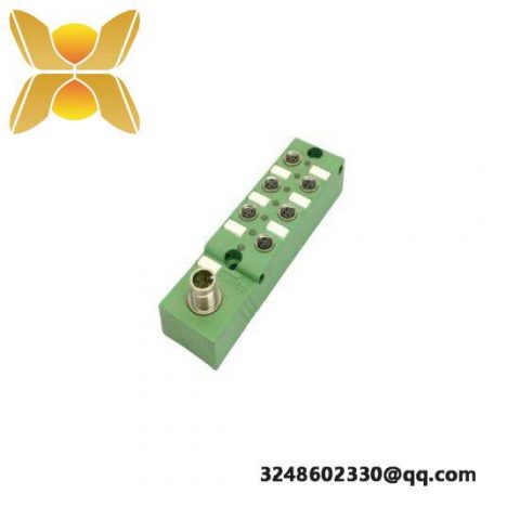 Phoenix SACB-6/3-L-M12-M8 Sensor/Actuator Box - Industrial Control Module for Smart Automation Solutions