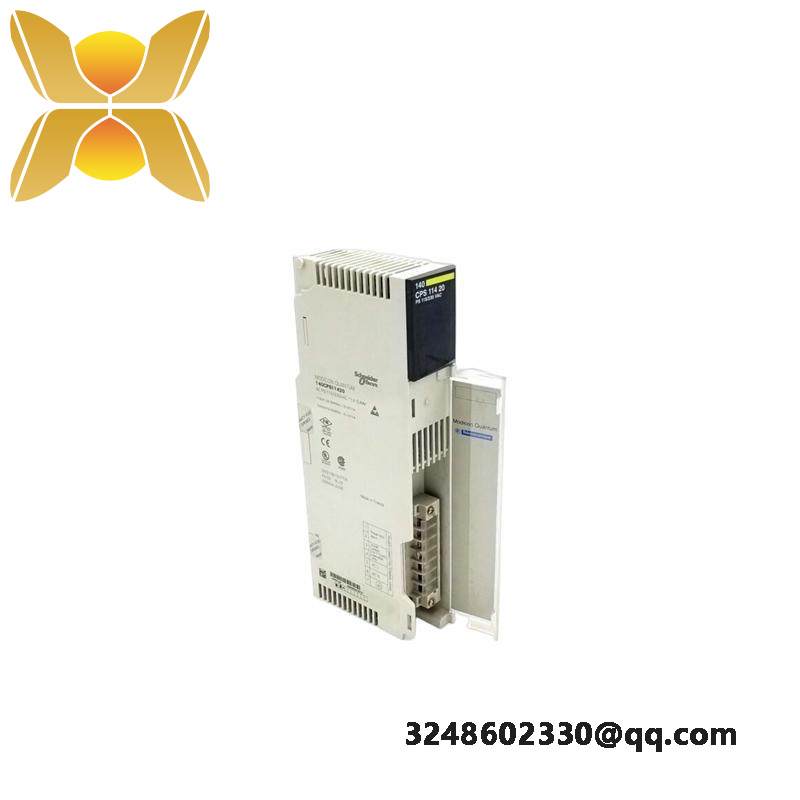 schneider_140cps11420_power_supply_module.jpg Schneider Modicon Quantum 140CPS11420 POWER SUPPLY MODULE