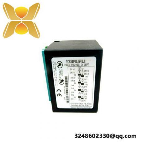 General Electric FANUC IC670MDL640J Modular Input Module