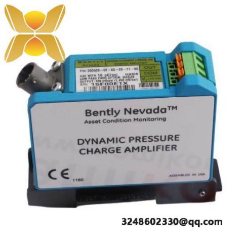 Bently Nevada 350500-00-00-00-11-00 Dynamic Pressure Charge Amplifier, High Precision Control Solutions for Industrial Automation
